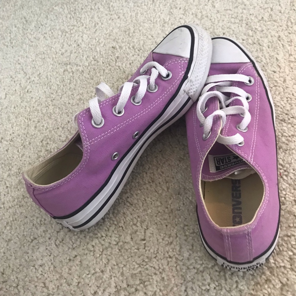 Purple Converse